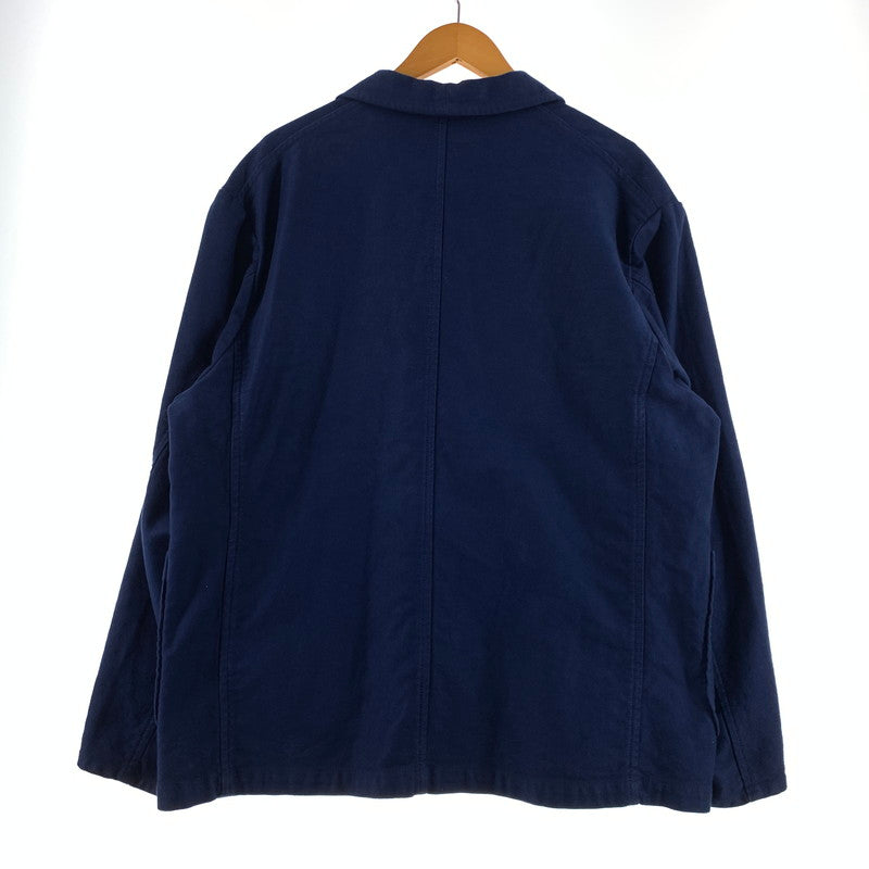 【中古品】【メンズ】 PORTER CLASSIC ポータークラシック VINTAGE TRAVELER FRENCH JACKET ヴィンテージ トラベラー フレンチジャケット アウター 140-260707-yo-21-tei サイズ：L カラー：ネイビー 万代Net店