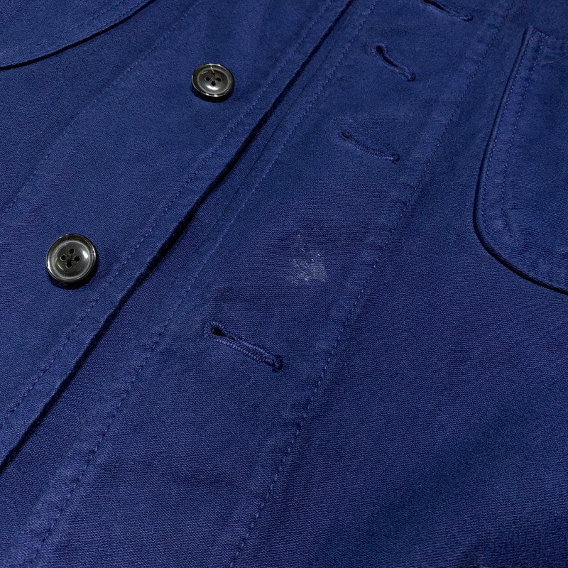 【中古品】【メンズ】 PORTER CLASSIC ポータークラシック VINTAGE TRAVELER FRENCH JACKET ヴィンテージ トラベラー フレンチジャケット アウター 140-260707-yo-21-tei サイズ：L カラー：ネイビー 万代Net店