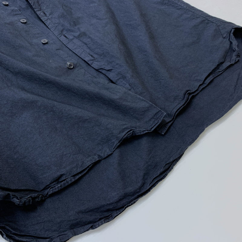 【中古品】【メンズ】 CASEY CASEY ケイシーケイシー 20AW BIG RACCOURCIE SHIRT 15HC177 ビッグ ラクルシ シャツ 長袖 トップス 141-260707-yo-13-tei サイズ：M カラー：ネイビー 万代Net店