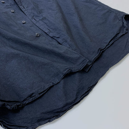 【中古品】【メンズ】 CASEY CASEY ケイシーケイシー 20AW BIG RACCOURCIE SHIRT 15HC177 ビッグ ラクルシ シャツ 長袖 トップス 141-260707-yo-13-tei サイズ：M カラー：ネイビー 万代Net店