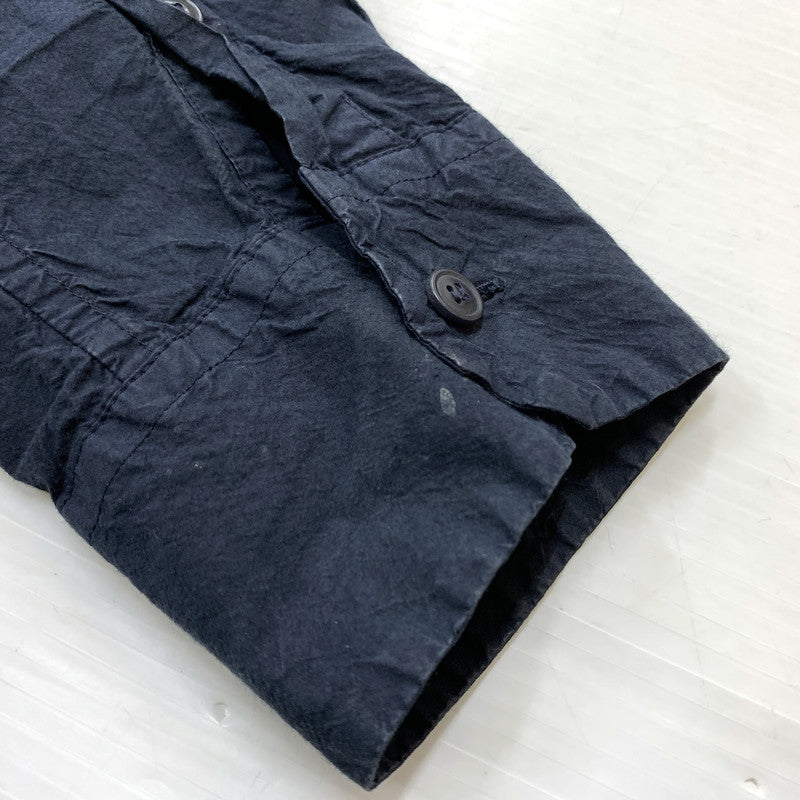 【中古品】【メンズ】 CASEY CASEY ケイシーケイシー 20AW BIG RACCOURCIE SHIRT 15HC177 ビッグ ラクルシ シャツ 長袖 トップス 141-260707-yo-13-tei サイズ：M カラー：ネイビー 万代Net店