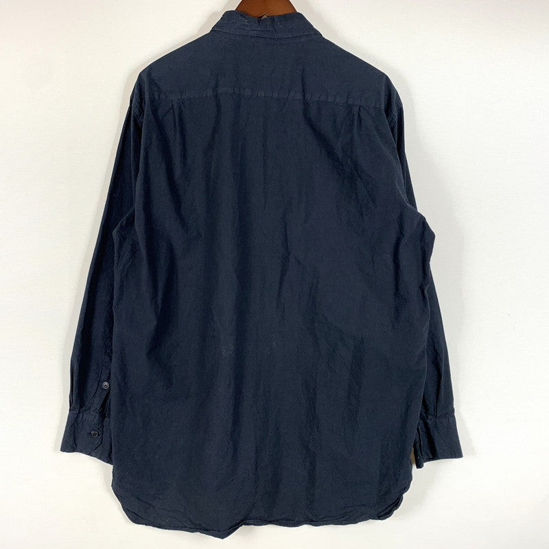 【中古品】【メンズ】 CASEY CASEY ケイシーケイシー 20AW BIG RACCOURCIE SHIRT 15HC177 ビッグ ラクルシ シャツ 長袖 トップス 141-260707-yo-13-tei サイズ：M カラー：ネイビー 万代Net店