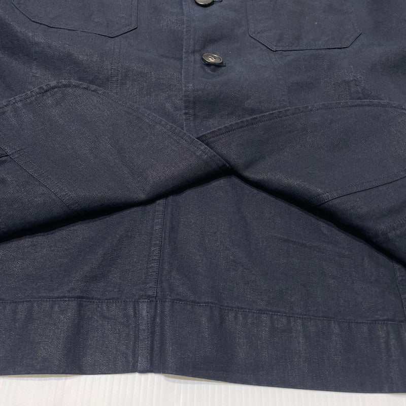 【中古品】【メンズ】 CASEY CASEY ケイシー ケイシー INDIGO HAND DYED JACKET インディゴ ハンド ダイド ジャケット アウター 141-260706-sa-13-tei サイズ：M カラー：インディゴ 万代Net店