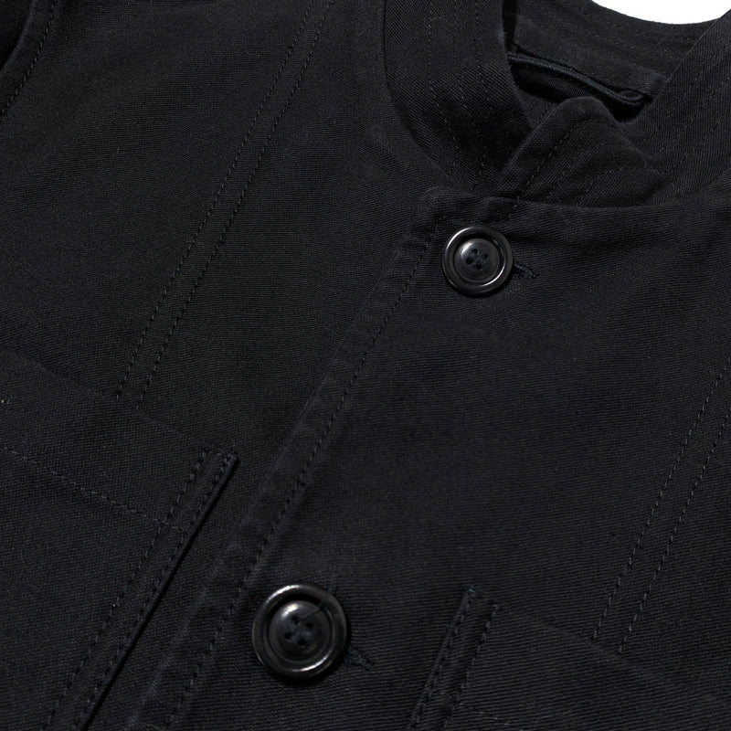 【中古品】【メンズ】 CASEY CASEY ケイシーケイシー CAVALIER JACKET キャバリア ジャケット ライトアウター ワークジャケット 141-260705-ko-06-tei サイズ：S カラー：ブラック 万代Net店