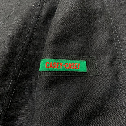 【中古品】【メンズ】 CASEY CASEY ケイシーケイシー CAVALIER JACKET キャバリア ジャケット ライトアウター ワークジャケット 141-260705-ko-06-tei サイズ：S カラー：ブラック 万代Net店
