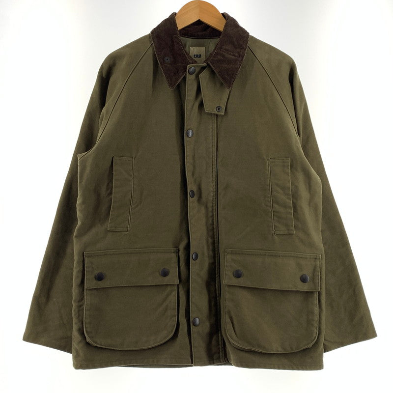 【中古品】【メンズ】 FOB FACTORY エフオービーファクトリー MOLESKIN RIDING JKT F2361 モールスキン ライディングジャケット アウター 145-260707-yo-16-tei サイズ：M カラー：オリーブ 万代Net店