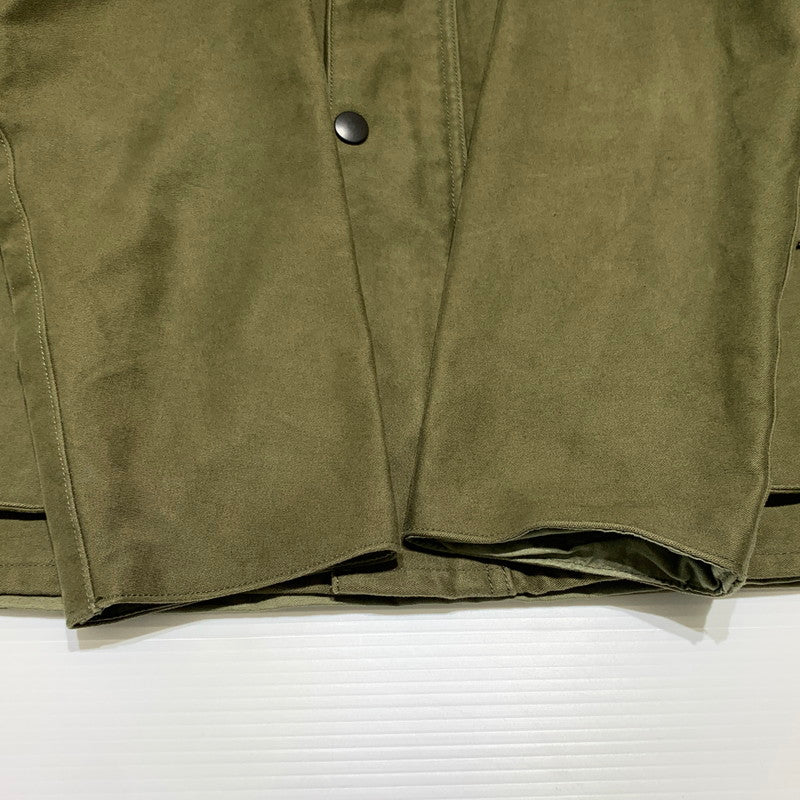 【中古品】【メンズ】 FOB FACTORY エフオービーファクトリー MOLESKIN RIDING JKT F2361 モールスキン ライディングジャケット アウター 145-260707-yo-16-tei サイズ：M カラー：オリーブ 万代Net店