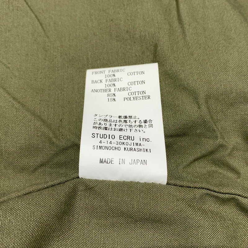 【中古品】【メンズ】 FOB FACTORY エフオービーファクトリー MOLESKIN RIDING JKT F2361 モールスキン ライディングジャケット アウター 145-260707-yo-16-tei サイズ：M カラー：オリーブ 万代Net店
