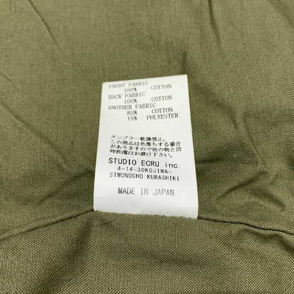 【中古品】【メンズ】 FOB FACTORY エフオービーファクトリー MOLESKIN RIDING JKT F2361 モールスキン ライディングジャケット アウター 145-260707-yo-16-tei サイズ：M カラー：オリーブ 万代Net店
