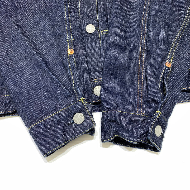 【中古品】【メンズ】 FULL COUNT フルカウント 2107 TYPE 1 DENIM JACKET B226032 タイプ1 デニムジャケット ライトアウター 145-260707-yo-17-tei サイズ：38 カラー：インディゴ 万代Net店