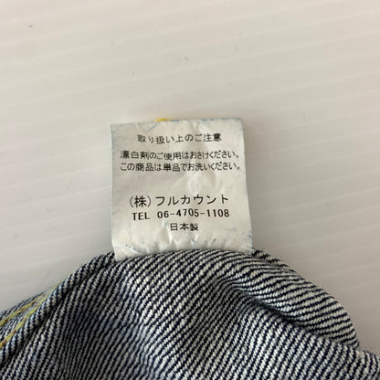 【中古品】【メンズ】 FULL COUNT フルカウント 2107 TYPE 1 DENIM JACKET B226032 タイプ1 デニムジャケット ライトアウター 145-260707-yo-17-tei サイズ：38 カラー：インディゴ 万代Net店