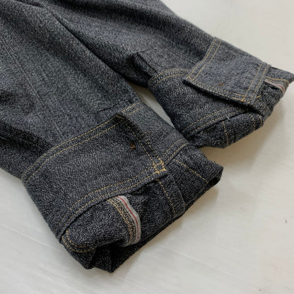 【中古品】【メンズ】 FREEWHEELERS フリーホイーラーズ NEAL SHIRT VINTAGE STYLE GRAINED CHAMBRAY FRW-2513103 ニールシャツ ヴィンテージ スタイル グレインド シャンブレー 長袖 トップス 145-260707-yo-11-tei サイズ：15 カラー：ブラック 万代Net店