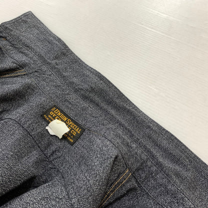 【中古品】【メンズ】 FREEWHEELERS フリーホイーラーズ NEAL SHIRT VINTAGE STYLE GRAINED CHAMBRAY FRW-2513103 ニールシャツ ヴィンテージ スタイル グレインド シャンブレー 長袖 トップス 145-260707-yo-11-tei サイズ：15 カラー：ブラック 万代Net店