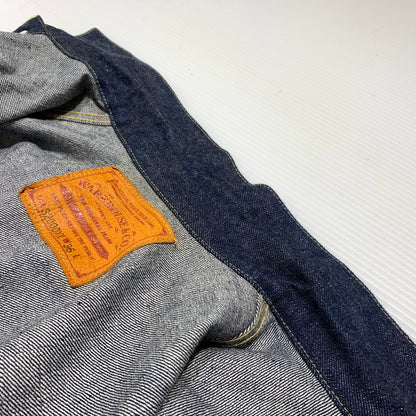 【中古品】【メンズ】 WAREHOUSE ウエアハウス DEAD STOCK BLUE TYPE 1ST DENIM JACKET LOT.2000XX デッドストック ブルー タイプ1 デニムジャケット 145-260707-yo-18-tei サイズ：36 カラー：インディゴ 万代Net店