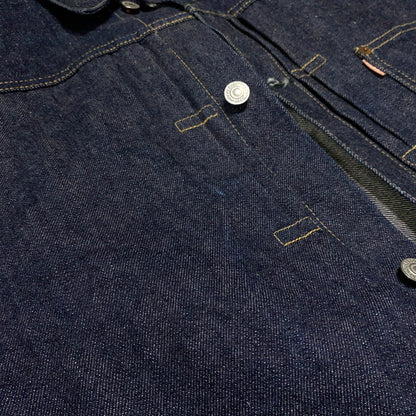 【中古品】【メンズ】 WAREHOUSE ウエアハウス DEAD STOCK BLUE TYPE 1ST DENIM JACKET LOT.2000XX デッドストック ブルー タイプ1 デニムジャケット 145-260707-yo-18-tei サイズ：36 カラー：インディゴ 万代Net店