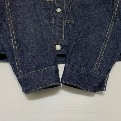 【中古品】【メンズ】 WAREHOUSE ウエアハウス DEAD STOCK BLUE TYPE 1ST DENIM JACKET LOT.2000XX デッドストック ブルー タイプ1 デニムジャケット 145-260707-yo-18-tei サイズ：36 カラー：インディゴ 万代Net店
