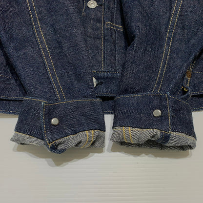 【中古品】【メンズ】 WAREHOUSE ウエアハウス DEAD STOCK BLUE TYPE 1ST DENIM JACKET LOT.2000XX デッドストック ブルー タイプ1 デニムジャケット 145-260707-yo-18-tei サイズ：36 カラー：インディゴ 万代Net店