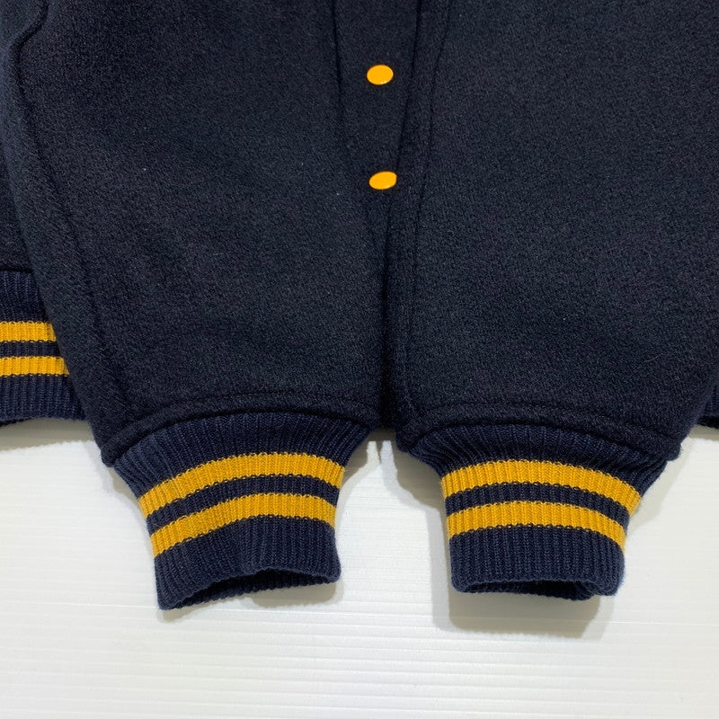 【中古品】【メンズ】 WAREHOUSE ウエアハウス 1950s NAVY VARSITY JACKET LOT.2240 ネイビー バーシティー ジャケット アウター 145-260707-yo-23-tei サイズ：38 カラー：ネイビー 万代Net店