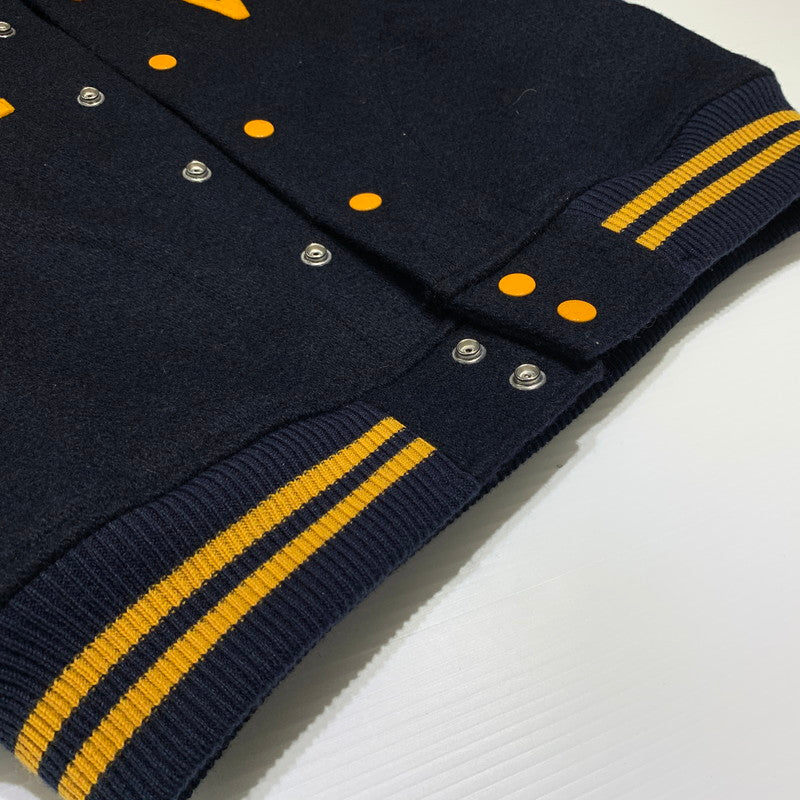 【中古品】【メンズ】 WAREHOUSE ウエアハウス 1950s NAVY VARSITY JACKET LOT.2240 ネイビー バーシティー ジャケット アウター 145-260707-yo-23-tei サイズ：38 カラー：ネイビー 万代Net店