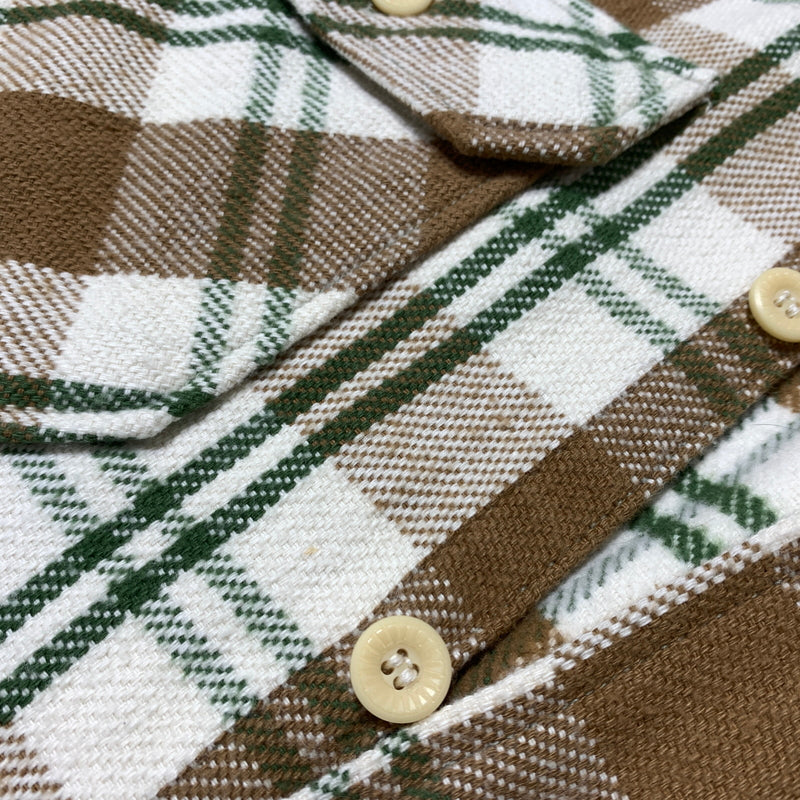 【中古品】【メンズ】 WAREHOUSE ウエアハウス FLANNEL SHIRT LOT.3104 フランネルシャツ トップス ネルシャツ ワークシャツ 145-260705-ko-03-tei サイズ：M カラー：チェック 万代Net店