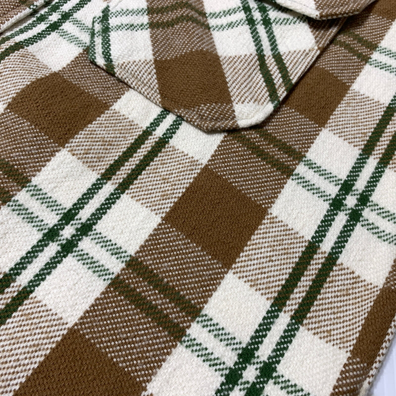【中古品】【メンズ】 WAREHOUSE ウエアハウス FLANNEL SHIRT LOT.3104 フランネルシャツ トップス ネルシャツ ワークシャツ 145-260705-ko-03-tei サイズ：M カラー：チェック 万代Net店