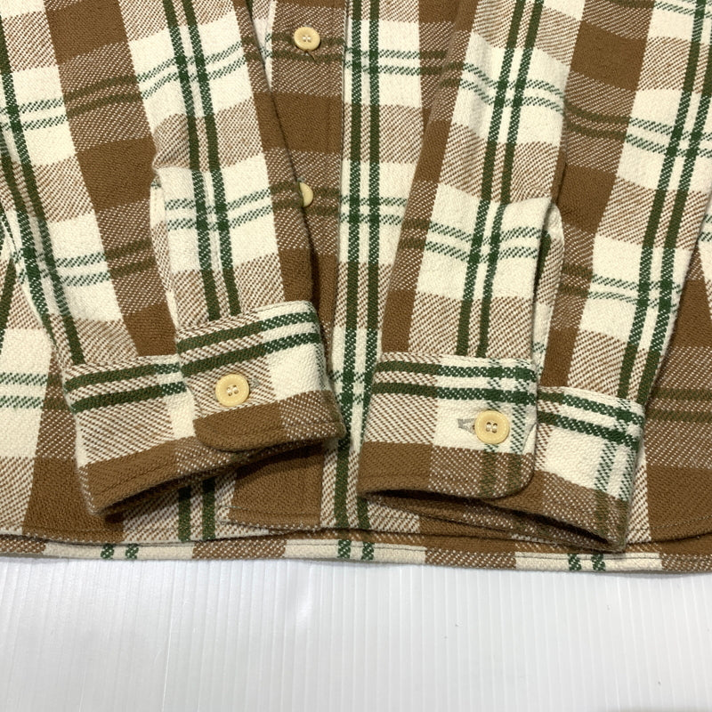 【中古品】【メンズ】 WAREHOUSE ウエアハウス FLANNEL SHIRT LOT.3104 フランネルシャツ トップス ネルシャツ ワークシャツ 145-260705-ko-03-tei サイズ：M カラー：チェック 万代Net店