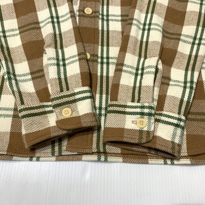 【中古品】【メンズ】 WAREHOUSE ウエアハウス FLANNEL SHIRT LOT.3104 フランネルシャツ トップス ネルシャツ ワークシャツ 145-260705-ko-03-tei サイズ：M カラー：チェック 万代Net店