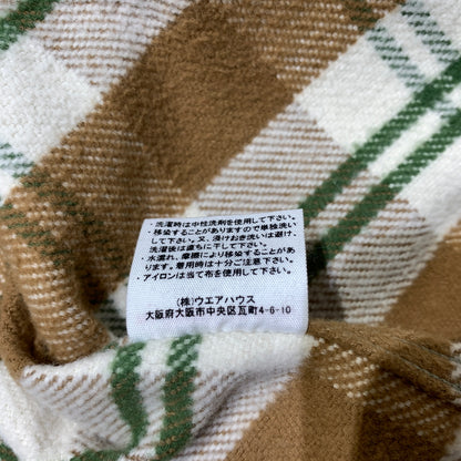 【中古品】【メンズ】 WAREHOUSE ウエアハウス FLANNEL SHIRT LOT.3104 フランネルシャツ トップス ネルシャツ ワークシャツ 145-260705-ko-03-tei サイズ：M カラー：チェック 万代Net店
