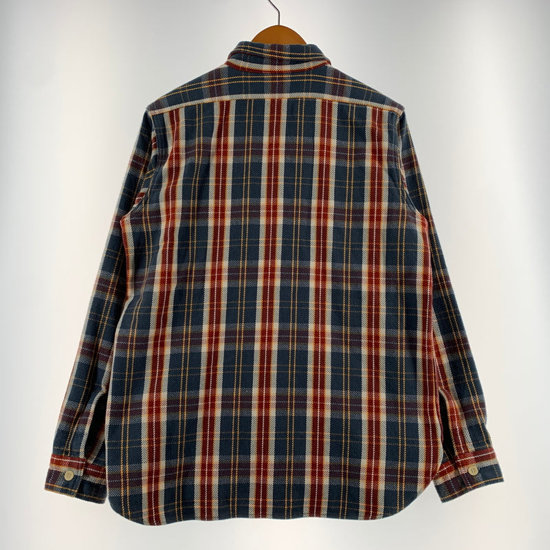 【中古品】【メンズ】 WAREHOUSE ウエアハウス FLANNEL SHIRT LOT.3104 フランネルシャツ トップス ネルシャツ ワークシャツ 145-260705-ko-02-tei サイズ：M カラー：チェック 万代Net店