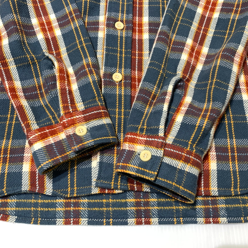 【中古品】【メンズ】 WAREHOUSE ウエアハウス FLANNEL SHIRT LOT.3104 フランネルシャツ トップス ネルシャツ ワークシャツ 145-260705-ko-02-tei サイズ：M カラー：チェック 万代Net店