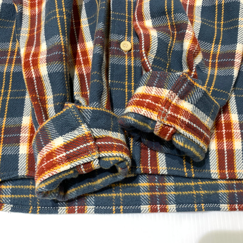 【中古品】【メンズ】 WAREHOUSE ウエアハウス FLANNEL SHIRT LOT.3104 フランネルシャツ トップス ネルシャツ ワークシャツ 145-260705-ko-02-tei サイズ：M カラー：チェック 万代Net店