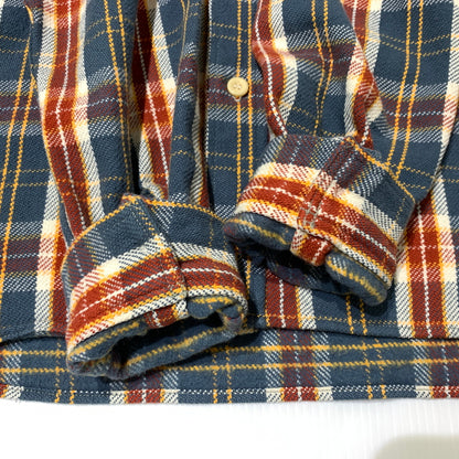 【中古品】【メンズ】 WAREHOUSE ウエアハウス FLANNEL SHIRT LOT.3104 フランネルシャツ トップス ネルシャツ ワークシャツ 145-260705-ko-02-tei サイズ：M カラー：チェック 万代Net店
