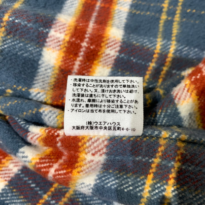 【中古品】【メンズ】 WAREHOUSE ウエアハウス FLANNEL SHIRT LOT.3104 フランネルシャツ トップス ネルシャツ ワークシャツ 145-260705-ko-02-tei サイズ：M カラー：チェック 万代Net店