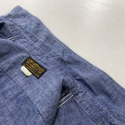 【中古品】【メンズ】 FREEWHEELERS フリーホイーラーズ NEAL SHIRT VINTAGE STYLE INDIGO CHAMBRAY FRW-2513101 ニールシャツ ヴィンテージ スタイル インディゴ シャンブレー 長袖 トップス 145-260707-yo-12-tei サイズ：15 カラー：インディゴ 万代Net店