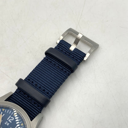【中古品】【メンズ】 HAMILTON ハミルトン KHAKI FIELD MECHANICAL NAVY H694390 カーキ フィールド メカニカル ネイビー 腕時計 197-260710-ko-03-tei 万代Net店