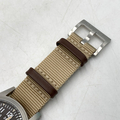 【中古品】【メンズ】 HAMILTON ハミルトン KHAKI FIELD MECHANICAL BROWN H694390 カーキ フィールド メカニカル ブラウン 腕時計 197-260710-ko-02-tei 万代Net店