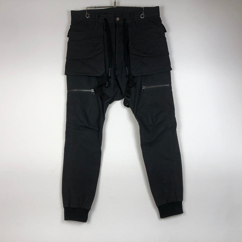 【中古品】【メンズ】 D.HYGEN ディーハイゲン 24SS COTTON STRETCH RIPSTOP SLIM JOGGER PANTS ST107-0824S コットンストレッチリップストップ スリムジョガーパンツ ボトムス 151-260710-ss-02-tei サイズ：3/※使用感あり カラー：ブラック 万代Net店