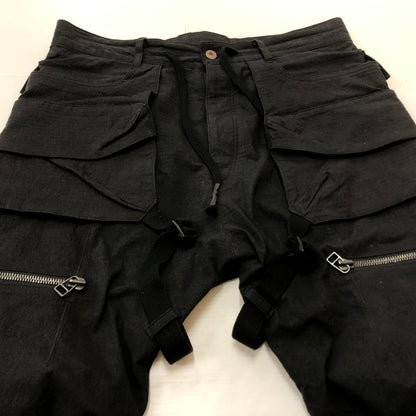 【中古品】【メンズ】 D.HYGEN ディーハイゲン 24SS COTTON STRETCH RIPSTOP SLIM JOGGER PANTS ST107-0824S コットンストレッチリップストップ スリムジョガーパンツ ボトムス 151-260710-ss-02-tei サイズ：3/※使用感あり カラー：ブラック 万代Net店