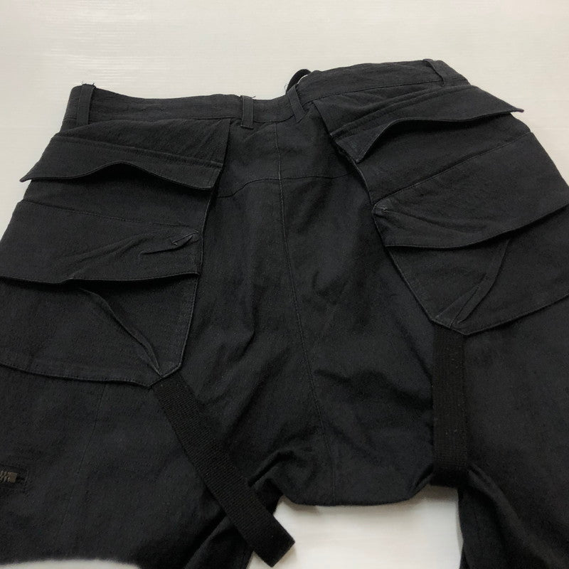 【中古品】【メンズ】 D.HYGEN ディーハイゲン 24SS COTTON STRETCH RIPSTOP SLIM JOGGER PANTS ST107-0824S コットンストレッチリップストップ スリムジョガーパンツ ボトムス 151-260710-ss-02-tei サイズ：3/※使用感あり カラー：ブラック 万代Net店