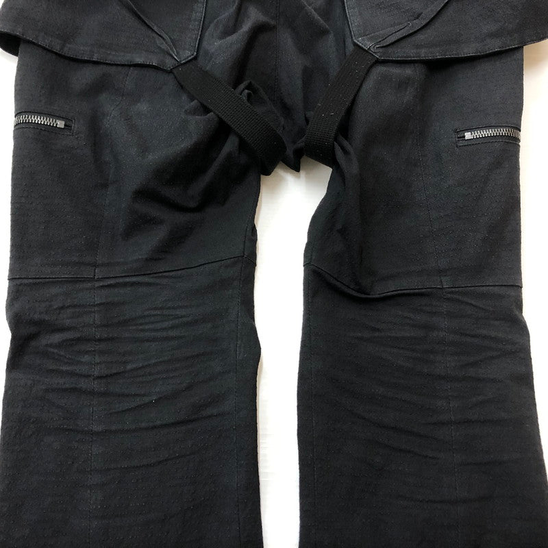 【中古品】【メンズ】 D.HYGEN ディーハイゲン 24SS COTTON STRETCH RIPSTOP SLIM JOGGER PANTS ST107-0824S コットンストレッチリップストップ スリムジョガーパンツ ボトムス 151-260710-ss-02-tei サイズ：3/※使用感あり カラー：ブラック 万代Net店