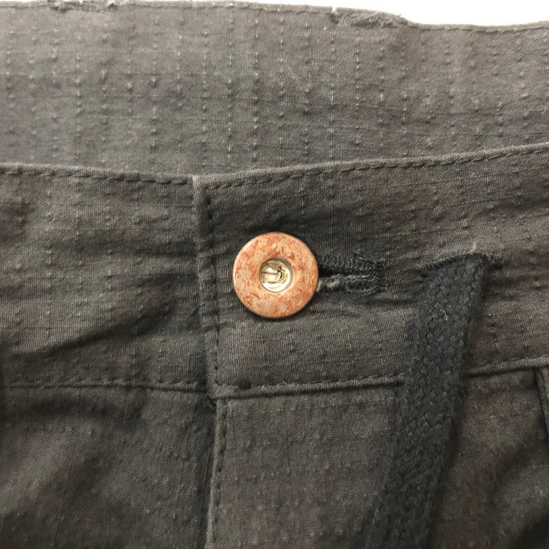 【中古品】【メンズ】 D.HYGEN ディーハイゲン 24SS COTTON STRETCH RIPSTOP SLIM JOGGER PANTS ST107-0824S コットンストレッチリップストップ スリムジョガーパンツ ボトムス 151-260710-ss-02-tei サイズ：3/※使用感あり カラー：ブラック 万代Net店