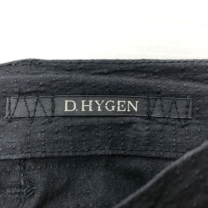 【中古品】【メンズ】 D.HYGEN ディーハイゲン 24SS COTTON STRETCH RIPSTOP SLIM JOGGER PANTS ST107-0824S コットンストレッチリップストップ スリムジョガーパンツ ボトムス 151-260710-ss-02-tei サイズ：3/※使用感あり カラー：ブラック 万代Net店