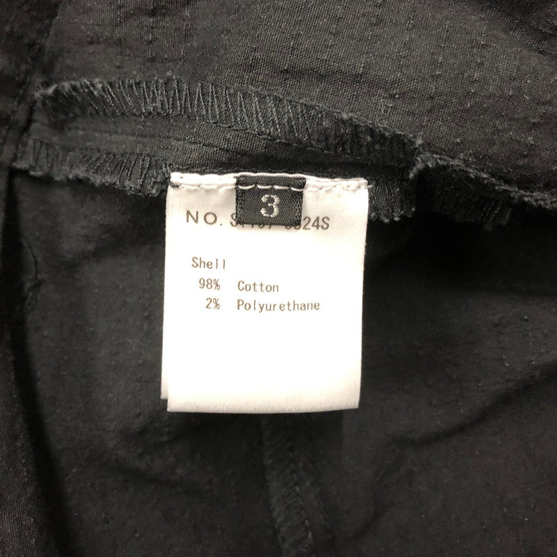 【中古品】【メンズ】 D.HYGEN ディーハイゲン 24SS COTTON STRETCH RIPSTOP SLIM JOGGER PANTS ST107-0824S コットンストレッチリップストップ スリムジョガーパンツ ボトムス 151-260710-ss-02-tei サイズ：3/※使用感あり カラー：ブラック 万代Net店
