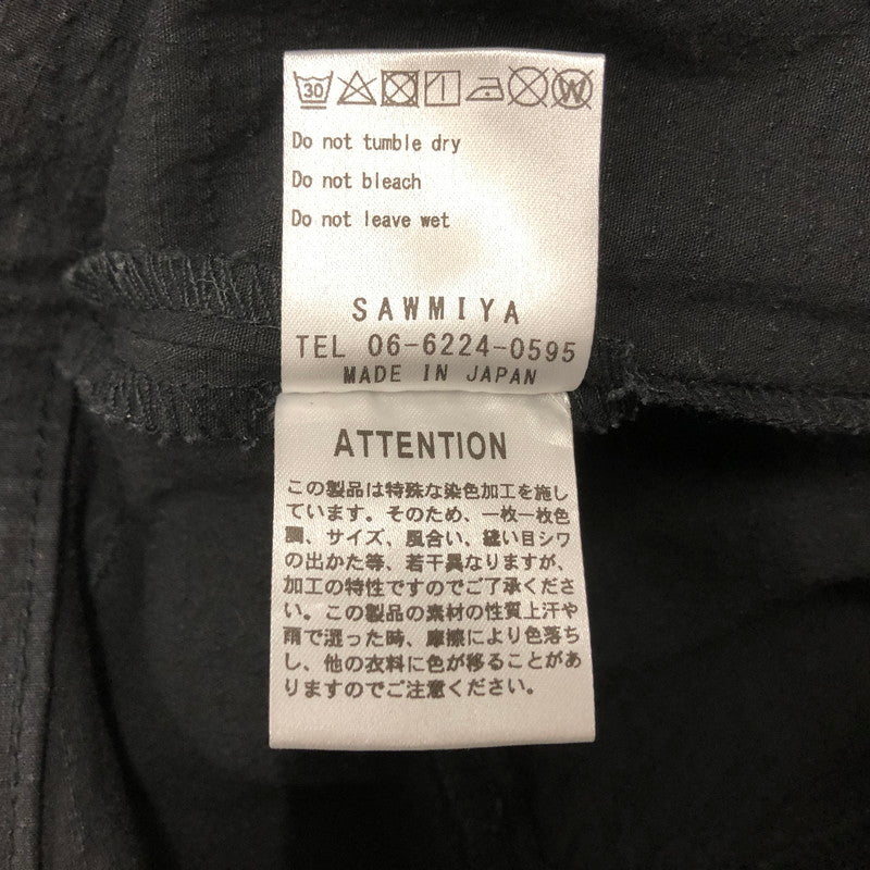 【中古品】【メンズ】 D.HYGEN ディーハイゲン 24SS COTTON STRETCH RIPSTOP SLIM JOGGER PANTS ST107-0824S コットンストレッチリップストップ スリムジョガーパンツ ボトムス 151-260710-ss-02-tei サイズ：3/※使用感あり カラー：ブラック 万代Net店