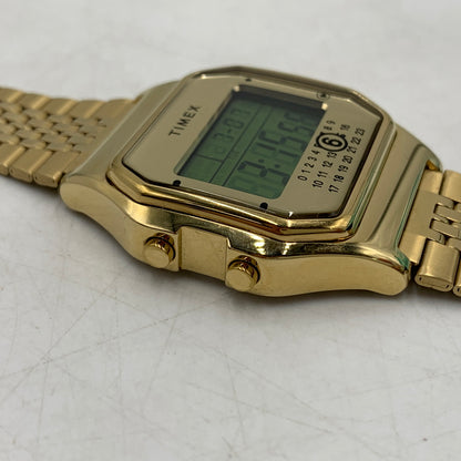 【中古品】【メンズ】 TIMEX タイメックス × MM6 Maison Margiela エムエム6 メゾンマルジェラ 別注 コラボ T80 WATCH GIFT SET W DEGITAL WATCH S33YW0002 デジタルウォッチ 腕時計 197-260709-ko-07-tei カラー：ゴールド 万代Net店