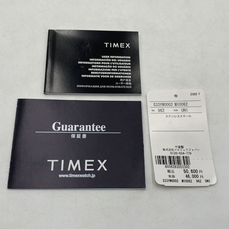 【中古品】【メンズ】 TIMEX タイメックス × MM6 Maison Margiela エムエム6 メゾンマルジェラ 別注 コラボ T80 WATCH GIFT SET W DEGITAL WATCH S33YW0002 デジタルウォッチ 腕時計 197-260709-ko-07-tei カラー：ゴールド 万代Net店