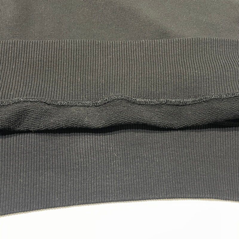 【中古品】【メンズ】 MM6 MAISON MARGIELA エムエムシックス メゾン マルジェラ 25AW MM6 LOGO SWEAT S52GU0247 25年秋冬 エムエムシックス ロゴスウェット 長袖 トップス トレーナー 140-260706-sa-11-tei サイズ：L カラー：ブラック 万代Net店