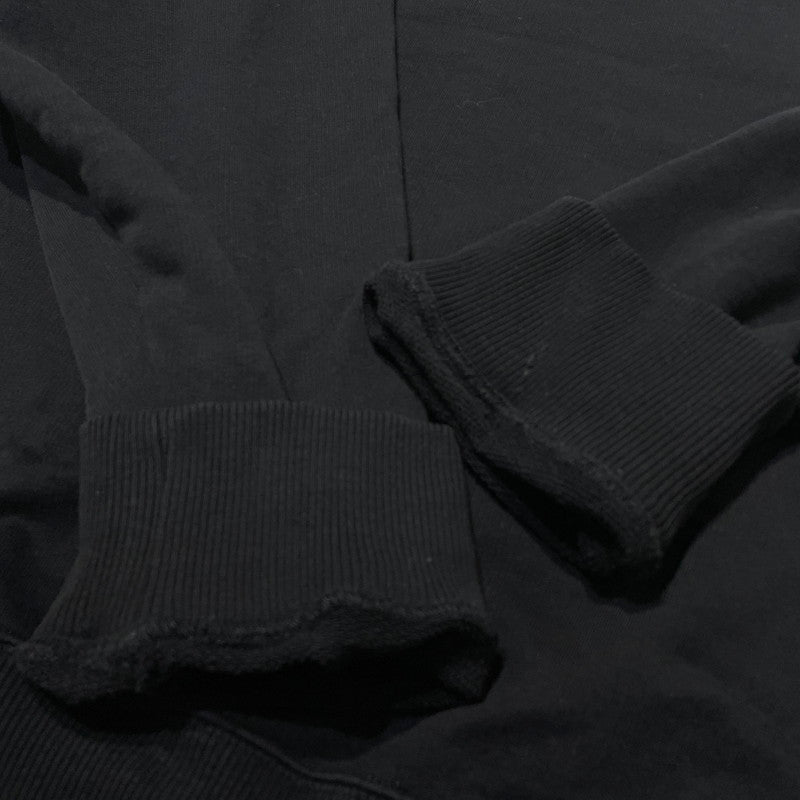 【中古品】【メンズ】 MM6 MAISON MARGIELA エムエムシックス メゾン マルジェラ 25AW MM6 LOGO SWEAT S52GU0247 25年秋冬 エムエムシックス ロゴスウェット 長袖 トップス トレーナー 140-260706-sa-11-tei サイズ：L カラー：ブラック 万代Net店