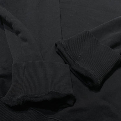 【中古品】【メンズ】 MM6 MAISON MARGIELA エムエムシックス メゾン マルジェラ 25AW MM6 LOGO SWEAT S52GU0247 25年秋冬 エムエムシックス ロゴスウェット 長袖 トップス トレーナー 140-260706-sa-11-tei サイズ：L カラー：ブラック 万代Net店