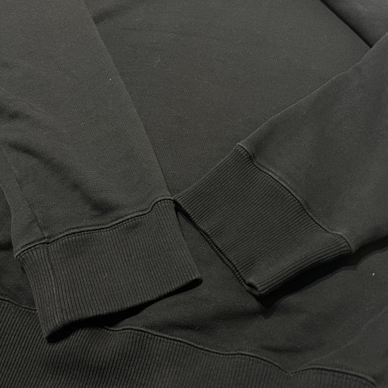 【中古品】【メンズ】 MM6 MAISON MARGIELA エムエムシックス メゾン マルジェラ 25AW MM6 LOGO SWEAT S52GU0247 25年秋冬 エムエムシックス ロゴスウェット 長袖 トップス トレーナー 140-260706-sa-11-tei サイズ：L カラー：ブラック 万代Net店